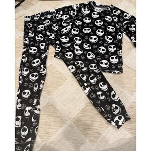 Nightmare Before Christmas Women's 2 Piece Pajama Set SZ 4-6 NWT Pants